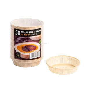 50 moules de cuisson papier to109