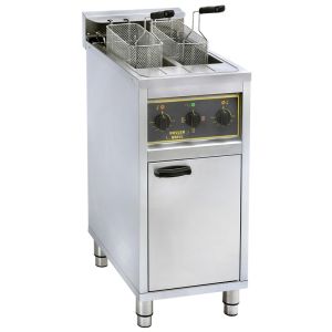 Friteuse lectrique sur coffre 2 x 10 litres