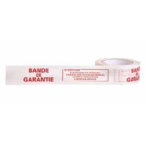 6 rouleau adhsif avec mention bande de garantie