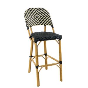 Tabouret paris diamant wicker