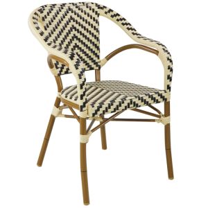 Fauteuil bistro bastide wicker