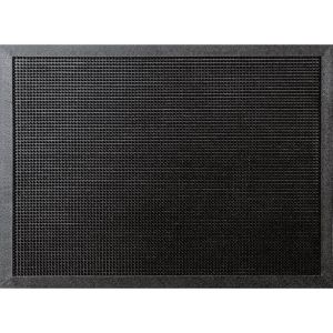 Tapis picots caoutcouc noir 60 x 80 cm