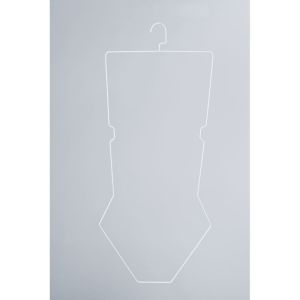 Cintre buste maillot de bain fil blanc