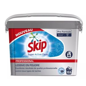 Lessive skip professional super active clean 10 kg