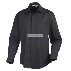 Chemise de service manches longues sapa noire