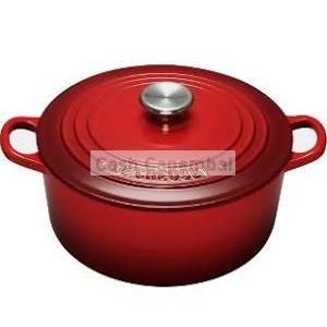 Cocotte ronde 18 cm 1.9 litres cerise