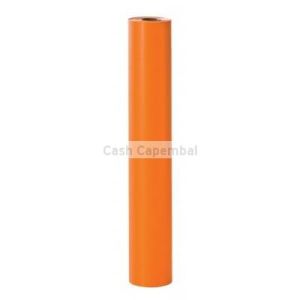 Rouleau papier cadeau kraft mandarine 100 x 0.7 m