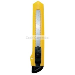 Cutter plastique 18 mm avec autobloquant