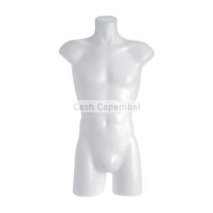 Buste torso homme blanc 49 x 22 x 85 cm