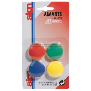 4 aimants 32 mm