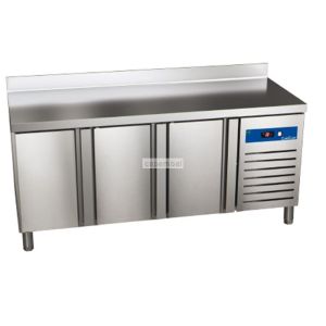 Table refrigre positive gn1/1 3 portes dosseret 10 cm