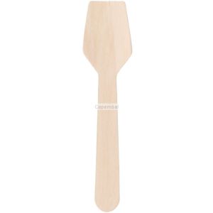 100 cuillres  glace en bois 9.4 cm